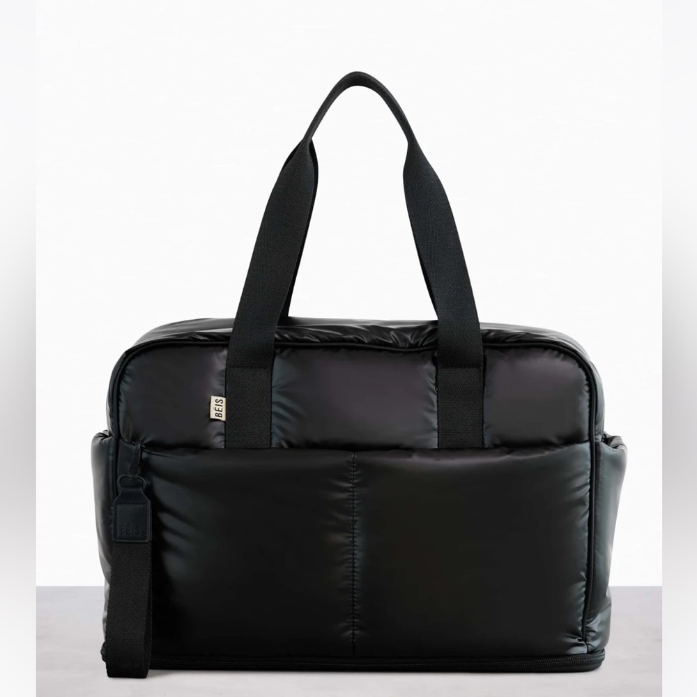 BEIS black cargo weekender bag LIKE NEW